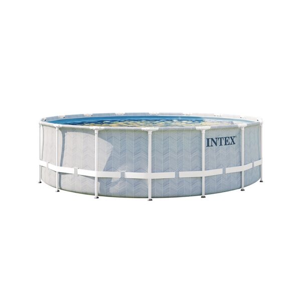 Piscine Tubulaire Ultra Frame XTR Chevron INTEX - Ronde -  4,88 x 1,22 m