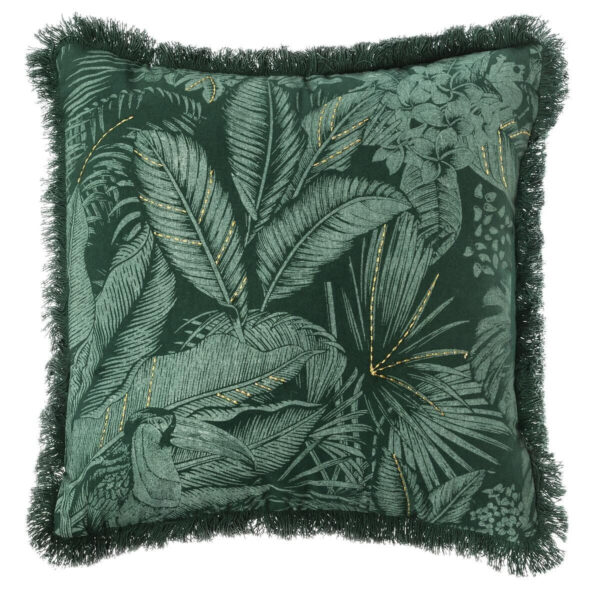 Coussin ethnique jungle 40×40