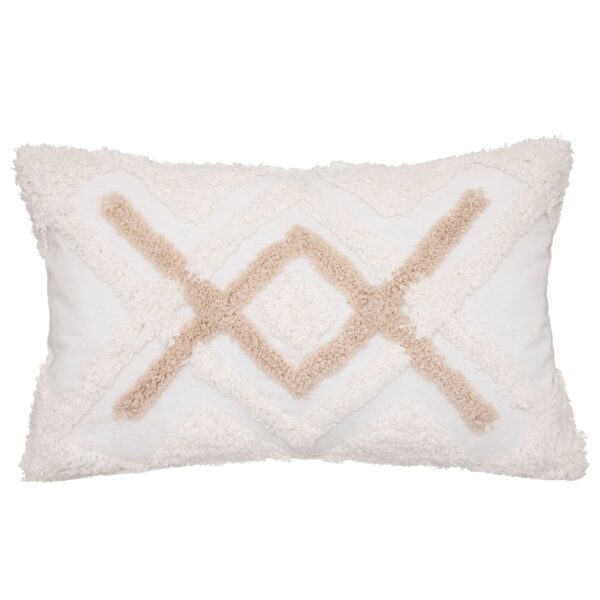Coussin beige 30×50