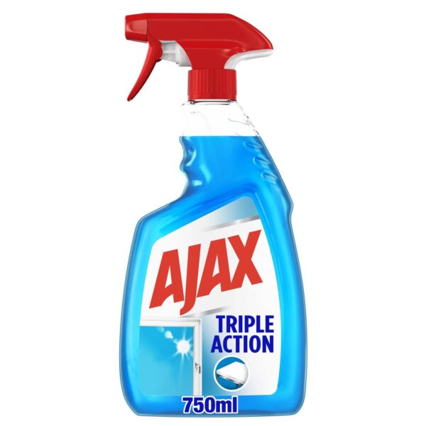 750ml Nettoyant Ménager Vitres 3 En 1 AJAX