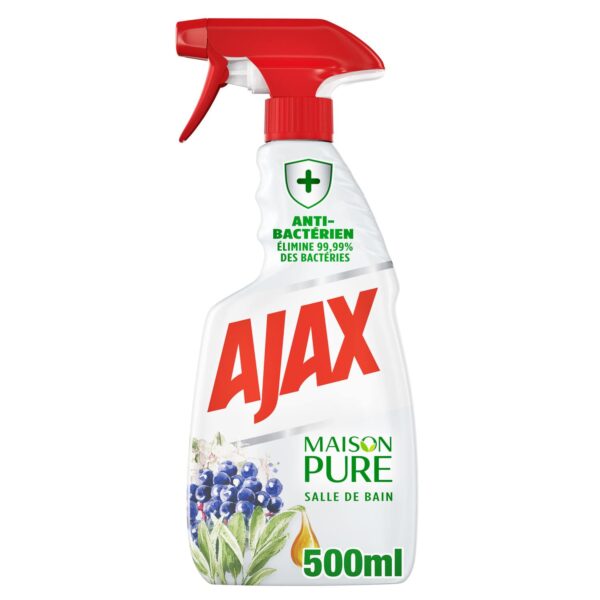 500ml Désinfectant ménager multi surface fleurs de sureau AJAX