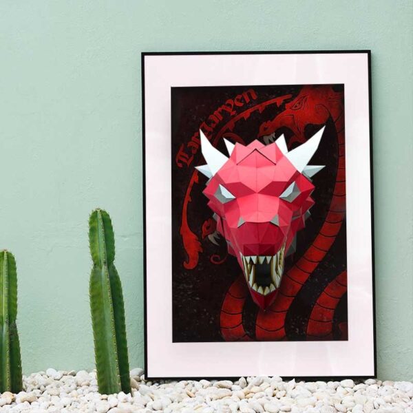 Dragon en papier 3D