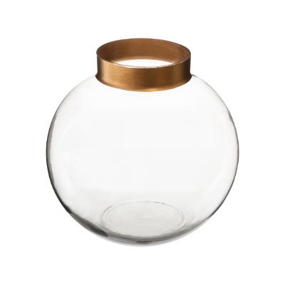 Vase en verre Transparent H14