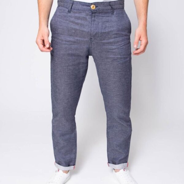 CHINO LIN CAROTTE 168N denimoriginal bleu Homme