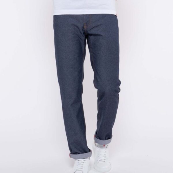 JEANS DROIT 181N INFINI recycle superdenim bleu Homme
