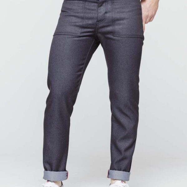 JEANS AJUSTE 183N INFINI recycle superdenim bleu Homme