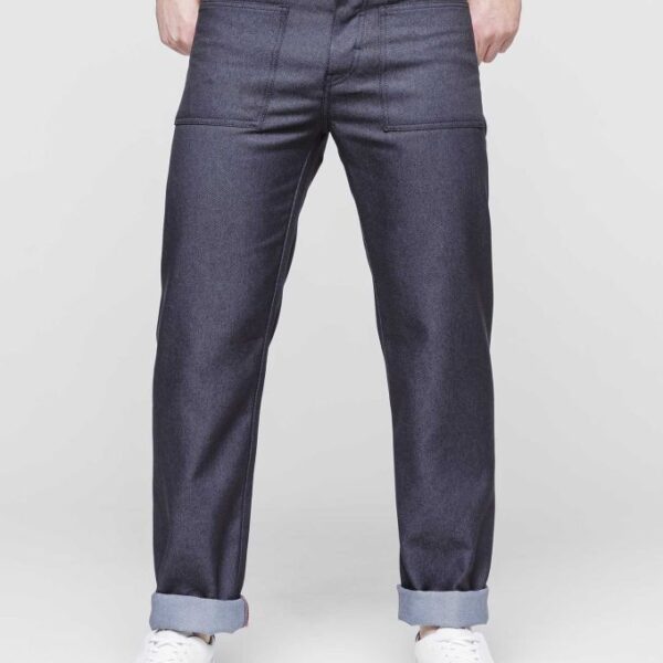 JEANS LARGE 186N INFINI recycle superdenim bleu Homme