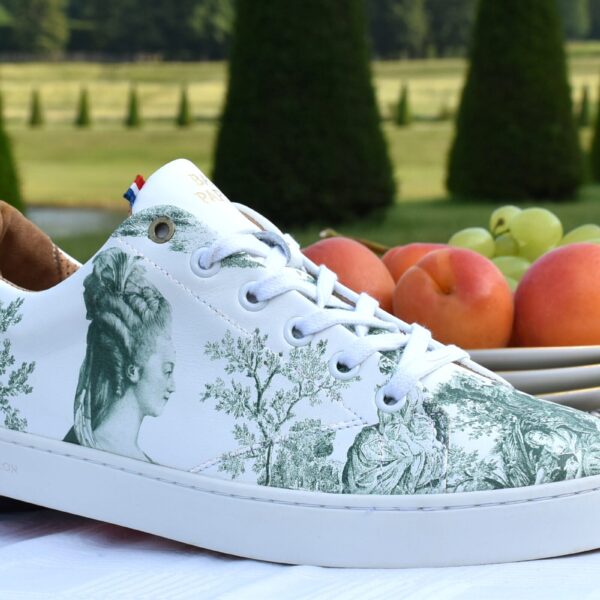 Sneaker Baron Papillon Basse Marie-Antoinette verte