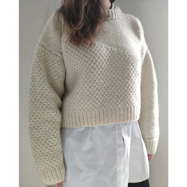 Modèle tricot pull en laine – Anna