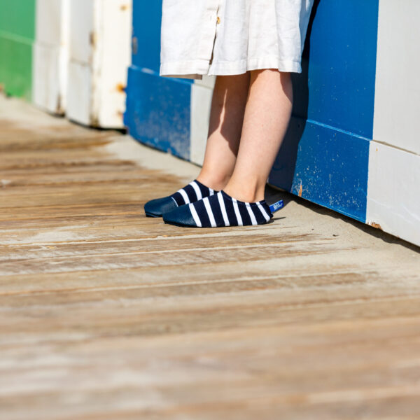 Les Petits Matelots – chaussons souples intérieur et extérieur