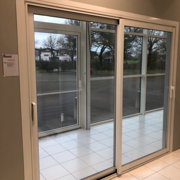 Baie aluminium coulissante