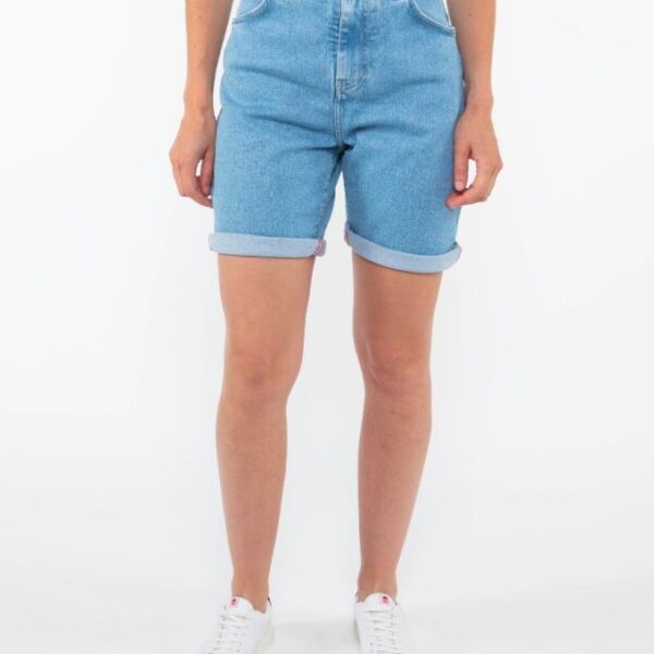 Short droit 271h long delave taille haute