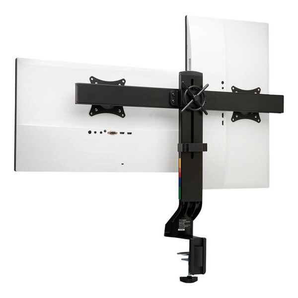 Kensington SmartFit Space-Saving Dual Monitor Arm kit de montage – inclinaison et rotation – pour 2 moniteurs – noir