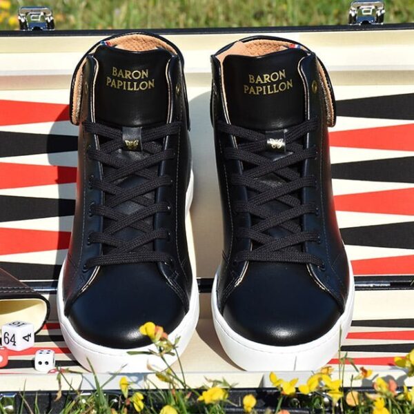 Sneaker Baron Papillon Mid Royal Noir