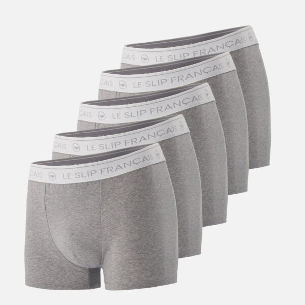 Pack Cinquo Boxer Redoutable Gris Chiné gris