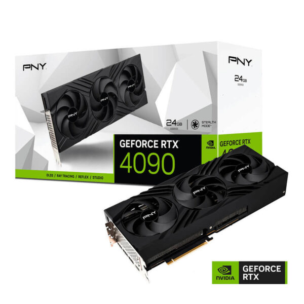 PNY GeForce RTX 4090 VERTO Triple Fan – carte graphique – NVIDIA GeForce RTX 4090 – 24 Go