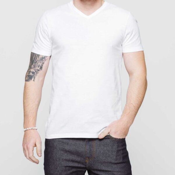 T-shirt col v 301 uni