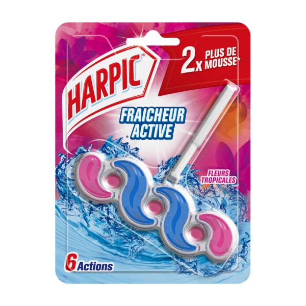 Bloc WC Fraîcheur Active Fleurs Tropicales