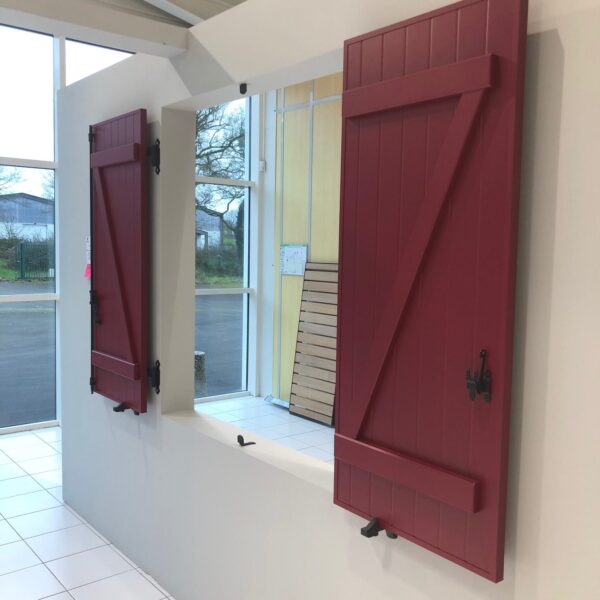 Volets battants en aluminium