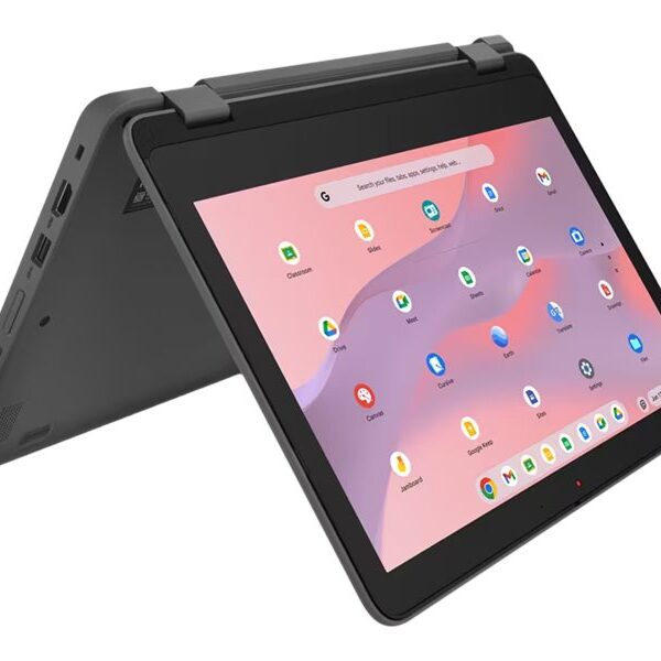 Lenovo 300e Yoga Chromebook Gen 4 – 11.6″ – MediaTek Kompanio 520 – 8 Go RAM – 64 Go eMMC – Français