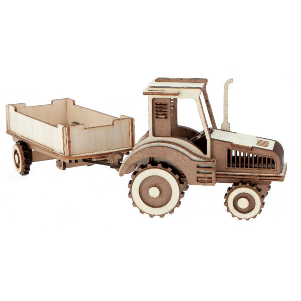 Tracteur en bois