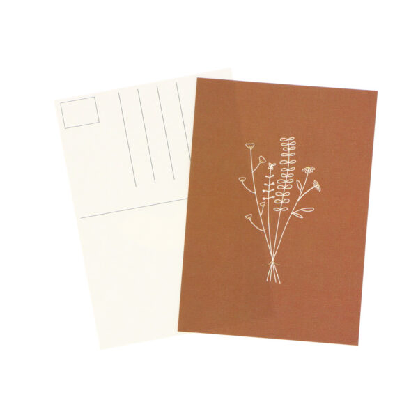 Cartes postales minimalistes