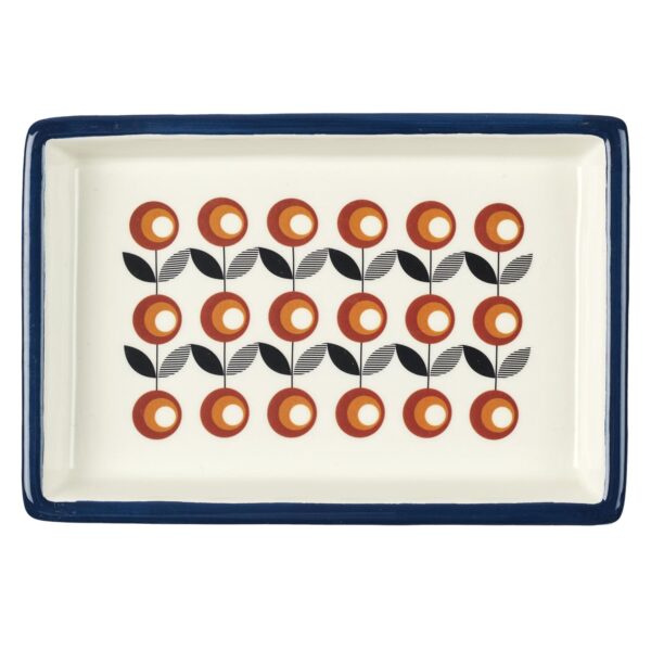 Vide poche art déco vintage bleu L15