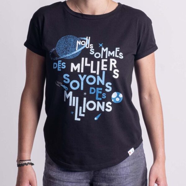 T-shirt col rond 403 time for the planet