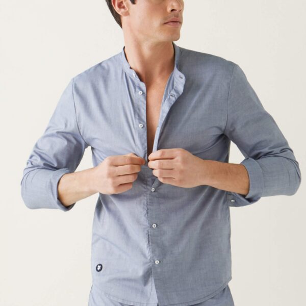 Tom Chambray bleu