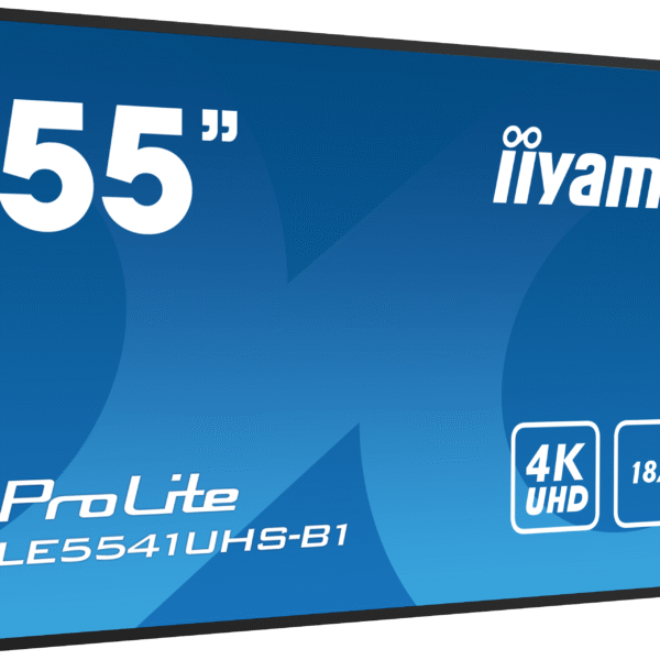 iiyama ProLite LE5541UHS-B1 55″ Classe (54.6″ visualisable) écran LCD rétro-éclairé par LED – 4K – pour signalisation numérique