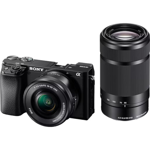 Alpha 6100 <br><small>+ E 16-50mm F3.5-5.6 OSS<br>+ E 55-210mm F4.5-6.3 OSS</small>