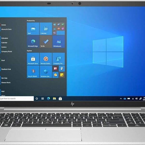 HP EliteBook 855 G8 Notebook – 15.6″ – Ryzen 5 Pro 5650U – 8 Go RAM – 256 Go SSD – Français