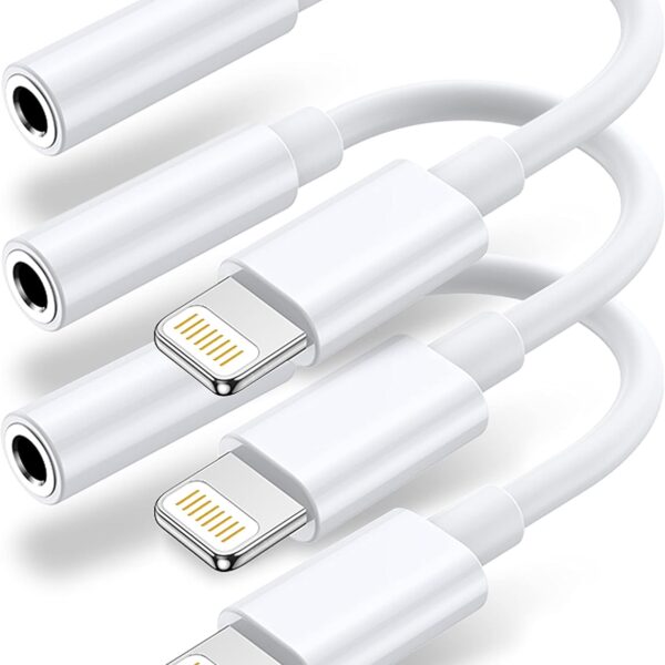 Apple Lightning to 3.5 mm Headphone Jack Adapter – adaptateur Lightning vers prise de casque