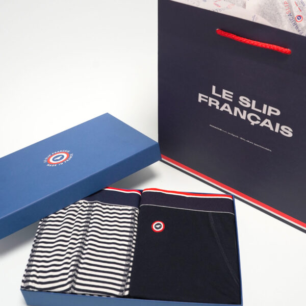 Coffret Marius Marine et Marinière bleu