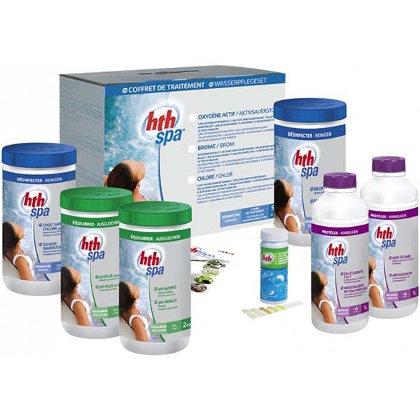 HTH Spa – Coffret de traitement au Chlore