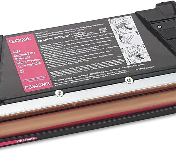 Lexmark – à rendement extrêmement élevé – magenta – original – cartouche de toner