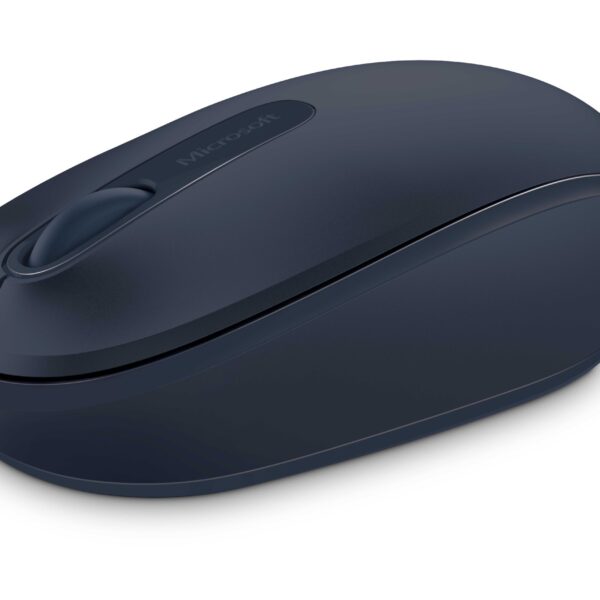 Microsoft Wireless Mobile Mouse 1850 – souris – 2.4 GHz – bleu cyan