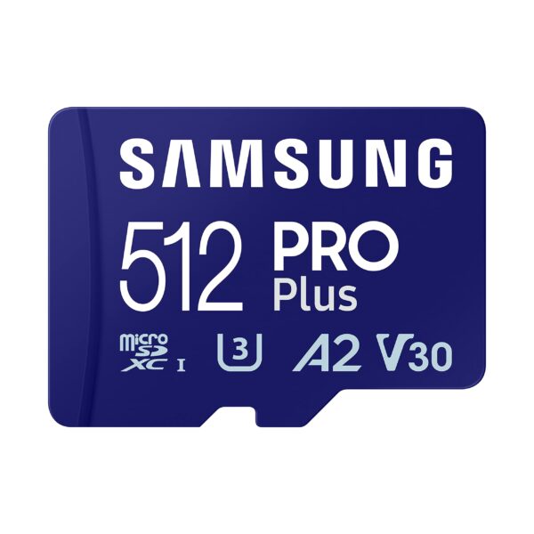 Samsung PRO Plus MB-MD512SA – carte mémoire flash – 512 Go – microSDXC UHS-I