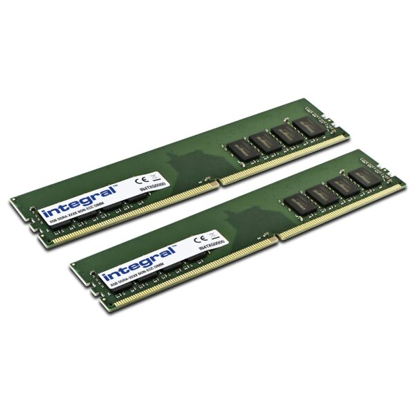 Integral Value – DDR4 – module – 16 Go – DIMM 288 broches – 3200 MHz / PC4-25600 – mémoire sans tampon