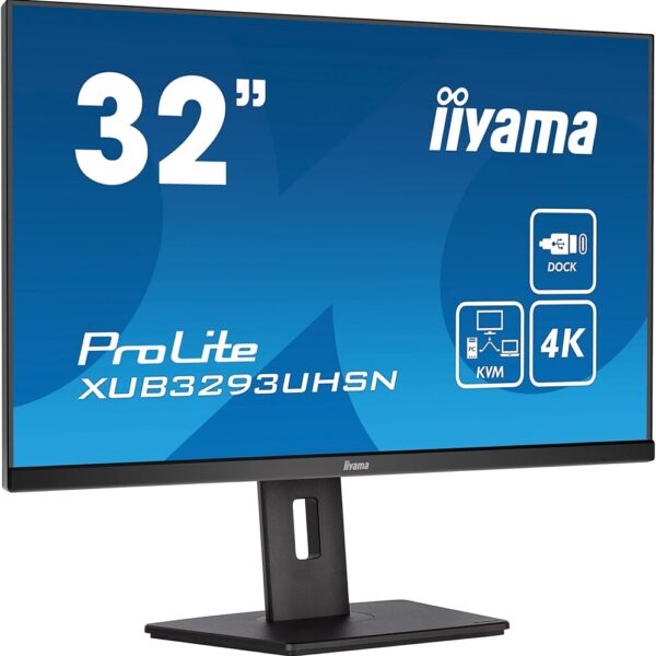 iiyama ProLite XUB3293UHSN-B5 – écran LED – 4K – 32″