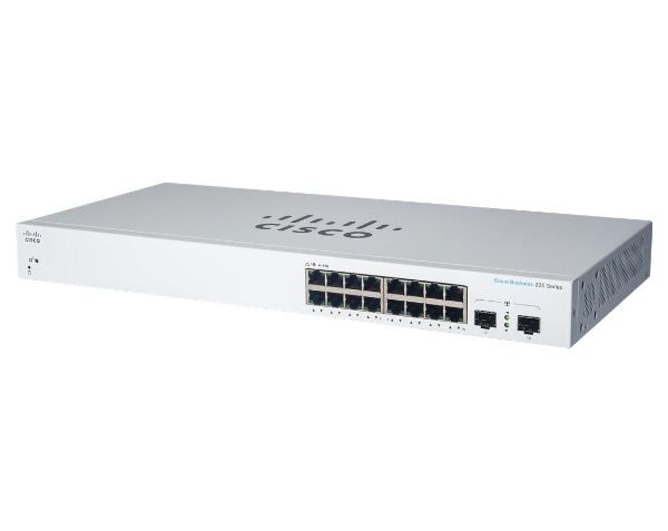Cisco Business 220 Series CBS220-16P-2G – commutateur – 18 ports – intelligent – Montable sur rack