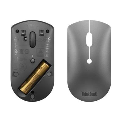 Lenovo ThinkPad Silent – souris – Bluetooth 5.0 – gris de fer