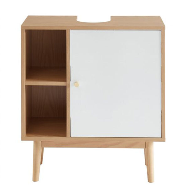 Meuble sous-vasque en bois 60×30