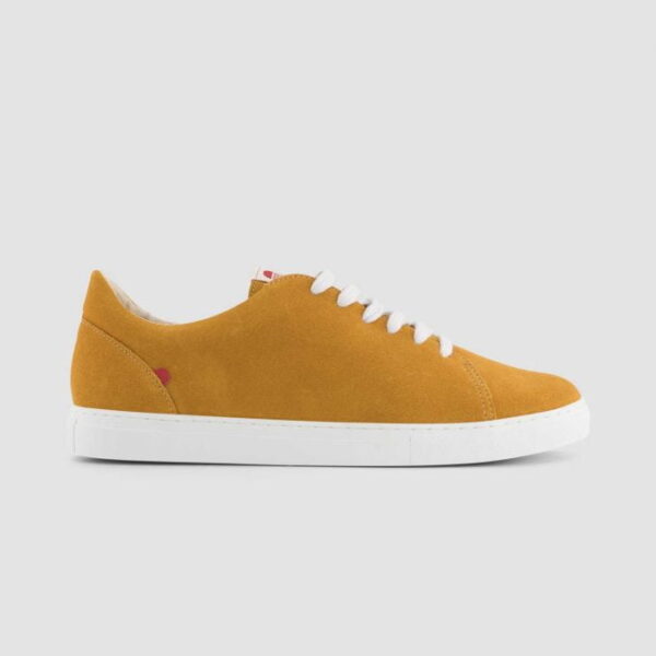 SNEAKERS 912 cuir moutarde Unisexe