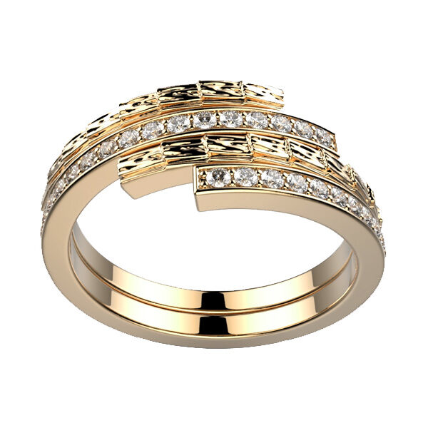 Alliance diamant spirale