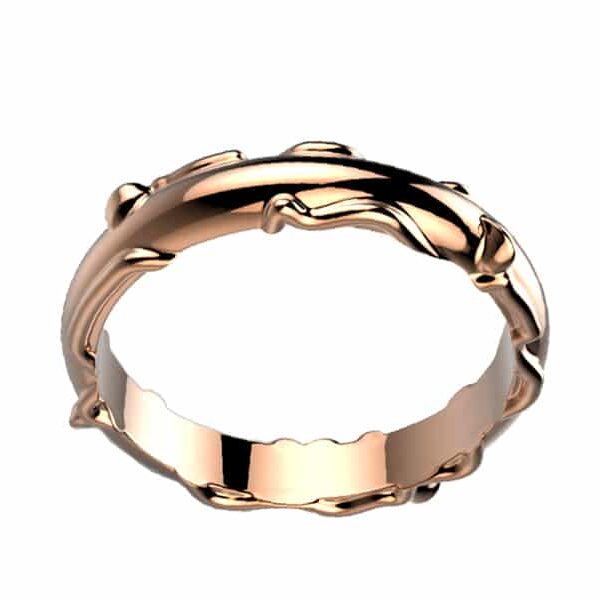 Alliance demi-jonc 3 mm