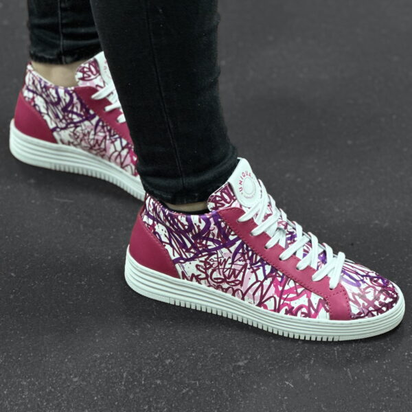 BELLEGARDE – Multi Tag Fuschia Cuir Fuschia