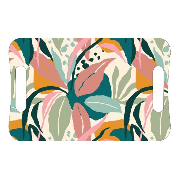 Plateau en bois motif ethnique 31×21