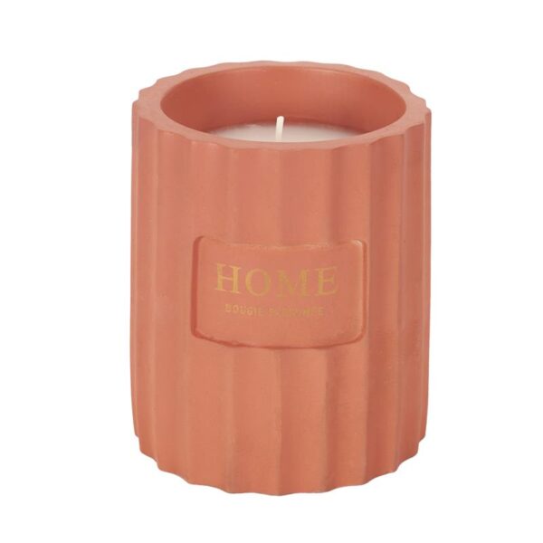 Bougie parfumée en céramique terracotta H10