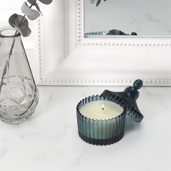 Bougie parfumée en verre H9 ORCHIDEE